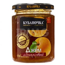 Джем абрикосовый «Кубаночка» 300 гр