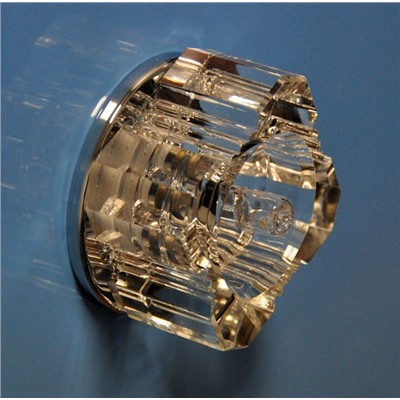 Каталог светотехники, Linvel V 633 CH CLEAR (G5.3) Светильник квадратное основание