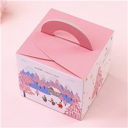 Подарочная коробка «Ленивцы» розовая