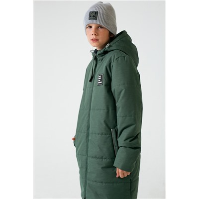 Пальто зимнее для мальчика Crockid ВКБ 36061/2 ГР