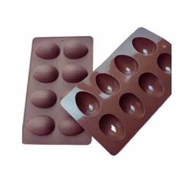 Силиконовая форма для шоколада Пасхальное Яйцо 8 ячеек оптом