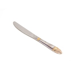 Нож столовый SWISS LINE SL-04K, серия GREEK, нерж. сталь, золото