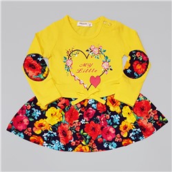 Платье  «Сердце с цветами» (10595)