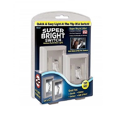 Беспроводной светильник Super Bright Switch, 2 шт