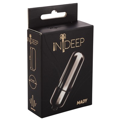 Вибропуля Indeep Mady Black 7703-04indeep