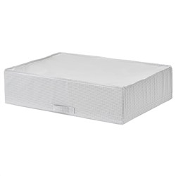 STUK СТУК, Сумка для хранения, белый/серый, 71x51x18 см