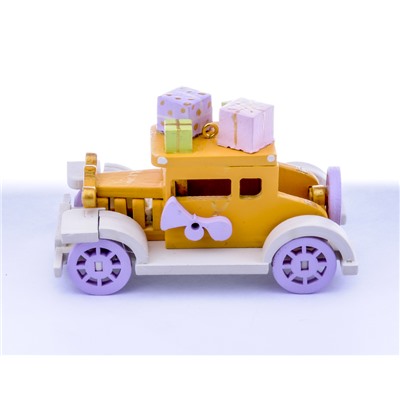 Елочная игрушка, сувенир - Машинка легковая 370-1