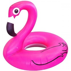Надувной круг розовый фламинго 120 см оптом