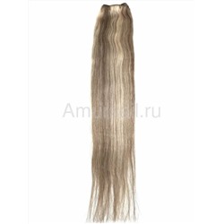 Натуральные волосы на трессе №12/613 Комбинированный 70 см