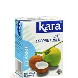 Молоко кокосовое "KARA"Индонезия 200мл.