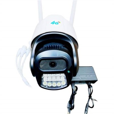 Цифровая Уличная Беспроводная IP-Камера Видеонаблюдения V380 PRO 4G LTE с датчиком движения оптом