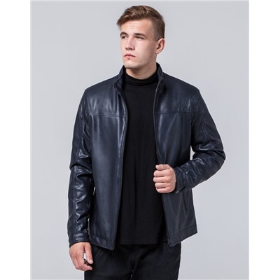 Темно-синяя трендовая молодежная куртка Braggart "Youth" модель 2825