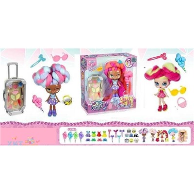 Набор Кукла Candy + косметика в чемодане в ассортименте B1170