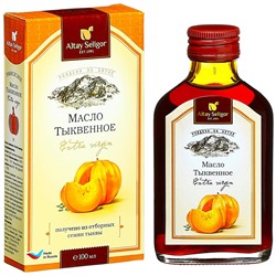 Масло тыквенное «Алтай-Селигор», 100 мл.