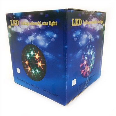 Эксклюзивный шар с LED светодиодами  Ceiling Colourful Star Light