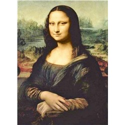Алмазная мозаика картина стразами Мона Лиза, 50х65 см, Акция!