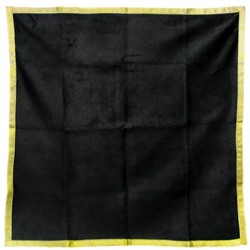 Скатерть для гадания 70х70см бархатный спандекс черная