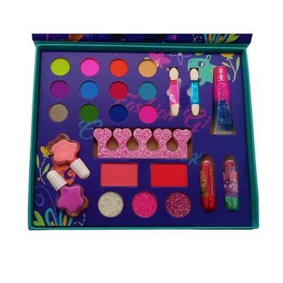 Набор детской косметики Fashion Girl Cosmetic Box Children's Makeup Set 28 in 1