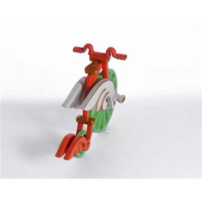 Елочная игрушка - Ретро Велосипед 410-3 Angel