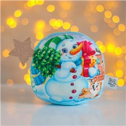 Мягкая игрушка «Новый Год», снеговик