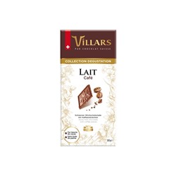 Шоколад Швейцарский Villars Молочный с хрустящей кофейной крошкой 100гр