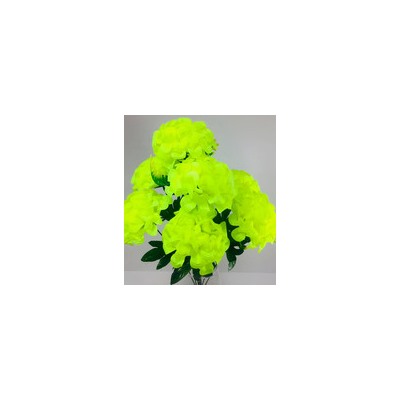 Букет искусственных цветов гортензия салатовый 35 см 7 бутонов к40