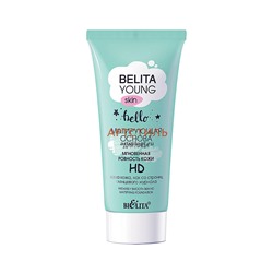 Матирующая основа для лица Belita Young Skin «Мгновенная ровность кожи» HD (30 мл)
