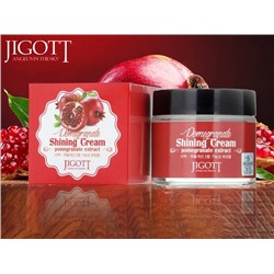 Крем с экстрактом граната для яркости кожи Jigott Pomegranate Shining Cream 70ml