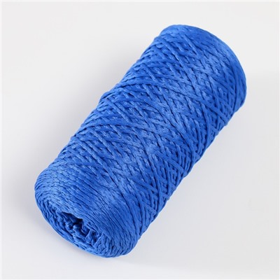 Шнур для вязания 100% полиэфир 1мм 200м/75±10гр (20-синий)