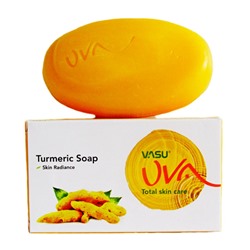 Vasu TURMERIC SOAP Uva (Мыло с Куркумой антисептическое, Васу), 125 г.