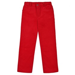 Красные вельветовые брюки 2-3
