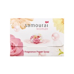Парфюмированное листовое мыло SPR Samourai Woman Fragrance Paper Soap