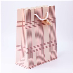 Подарочный пакет "Classic", pink (195*90*263mm)