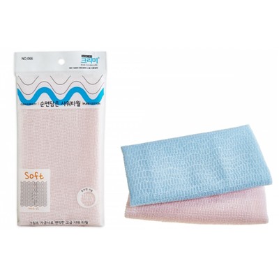 Clean & Beauty Pure Cotton Shower Towel Мочалка для душа (28х100) l 1шт