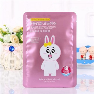 Маска для лица Princess Moist Bright Skin Silk Mask Bunny 25 мл оптом