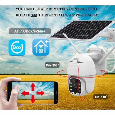 IP Камера с солнечной панелью ISEA Solar Energy Alert Security PTZ Camera поворотная оптом