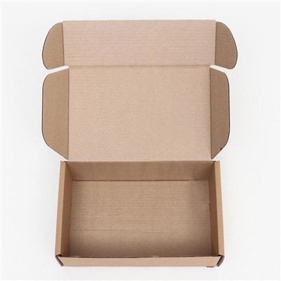 Коробка самосборная "Почтовая", бурая, 26 х 17 х 8 см