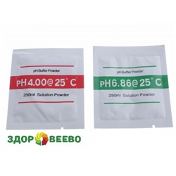 Концентраты буферного раствора для калибровки pH-метров: 4.00 pH и 6.86 pH Артикул: 493