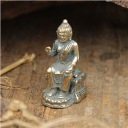 Будда статуэтка бронза 13*13*27мм (СТ 017)