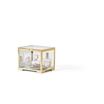 BOMARKEN БУМАРКЕН, Рама для трехмерной картины, золотой, 17x20x16 см