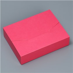 Складная коробка конверт «Розовая», 16 х 12 х 4 см
