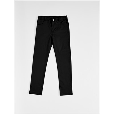 Черные твиловые брюки 2-3