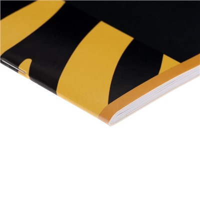 Альбом для рисования А4, 24 листа на скрепке "Тигр", обложка мелованный картон, блок 100 г/м²