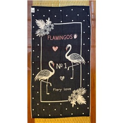 Пляжное полотенце «Фламинго 5» 140х70 см