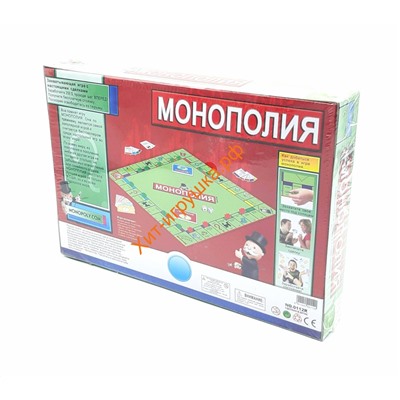 Настольная игра Монополия 0112R, 0112R