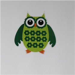 Декоративная наклейка Green Owl