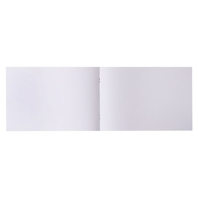 Альбом для рисунка А4 12 листов, на скрепке "Забавный щенок", обложка офсетная бумага, блок 80 г/м2