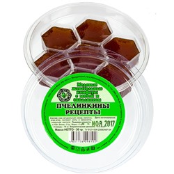 Медовые жевательные конфеты с мятой и эвкалиптом, 30 гр.