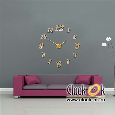 Настенные 3D часы Love Time