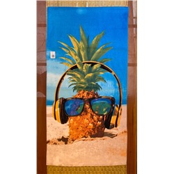 Пляжное полотенце «Ананас» 140х70 см